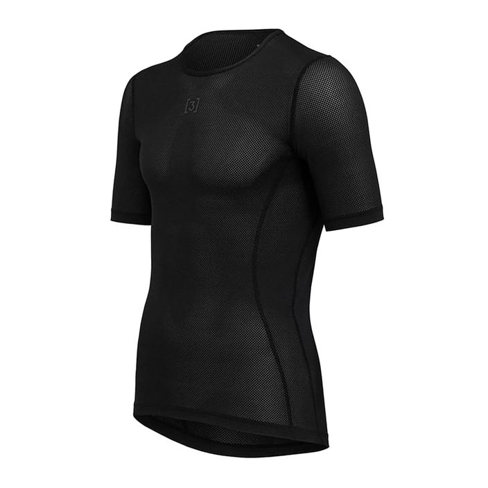 Tricou de ciclism HIRU Base Layer full black 2