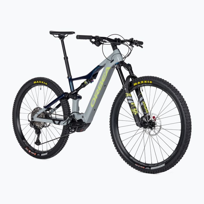 Bicicleta electrică Orbea Rise H20 2023 gri-albastru N37105V6 2