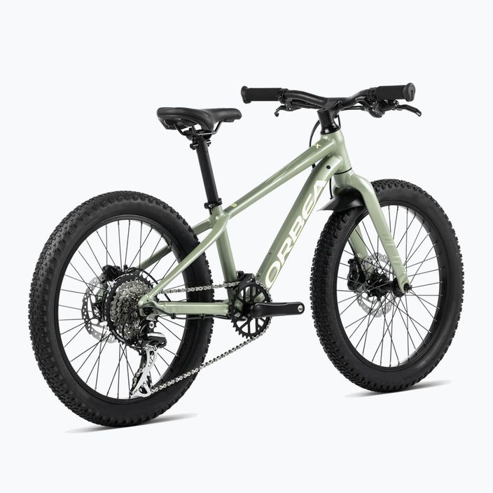 Bicicletă pentu copii Orbea MX 20 Team Disc metallic green/yellow 3