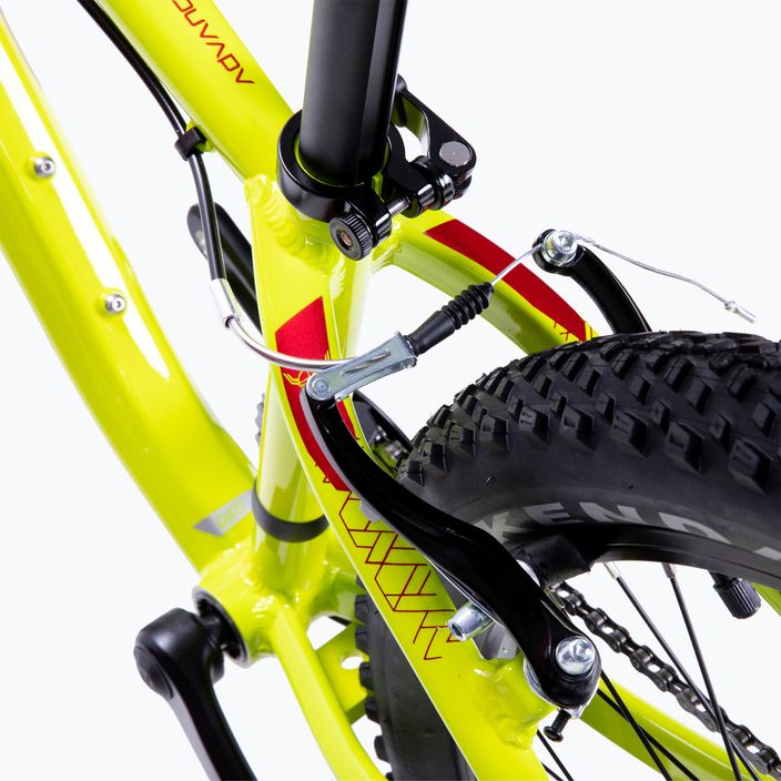 Bicicleta pentru copii Orbea MX 24 Dirt galben-roșu MX24 DIRT 13