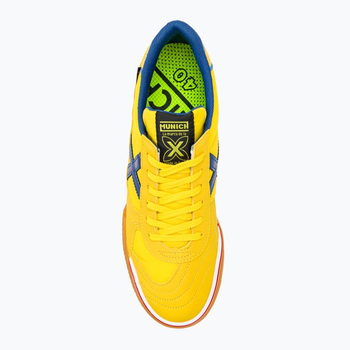 Cizme de fotbal MUNICH Gresca Genius TF amarillo 5