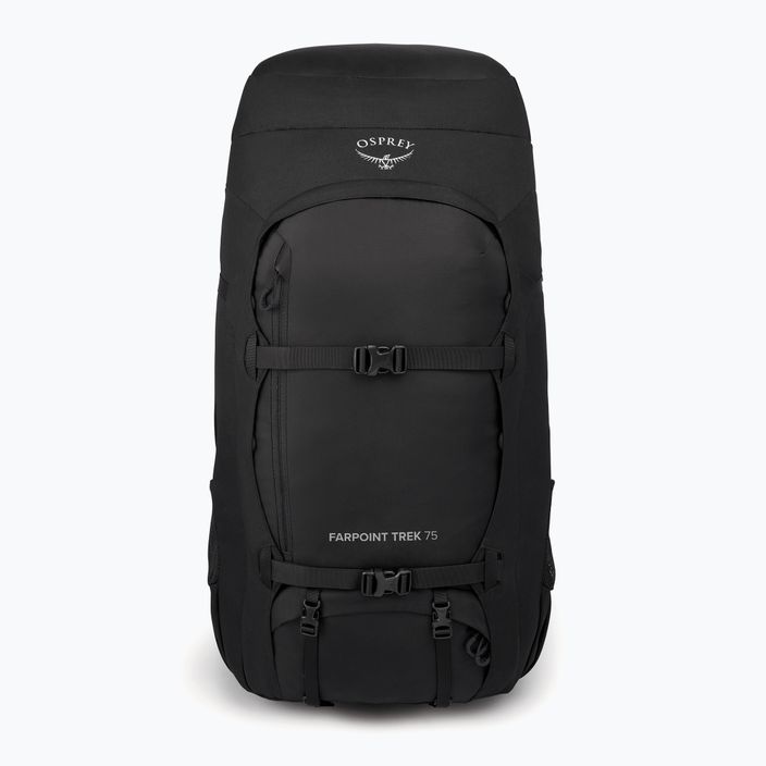 Rucsac de trekking pentru bărbați Osprey Farpoint Trek 75 l black