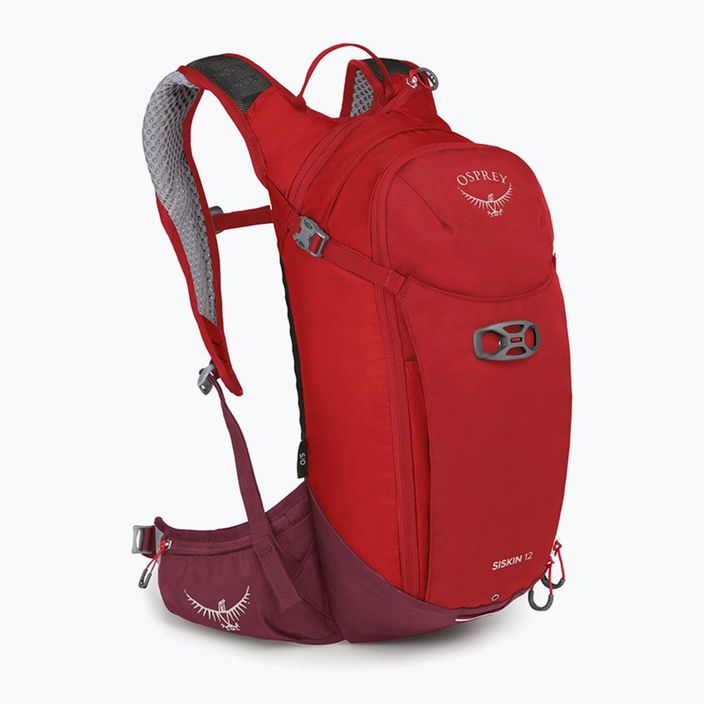 Rucsac de ciclism pentru bărbați Osprey Siskin 12 l z bukłakiem 2,5 l ultimate red 2