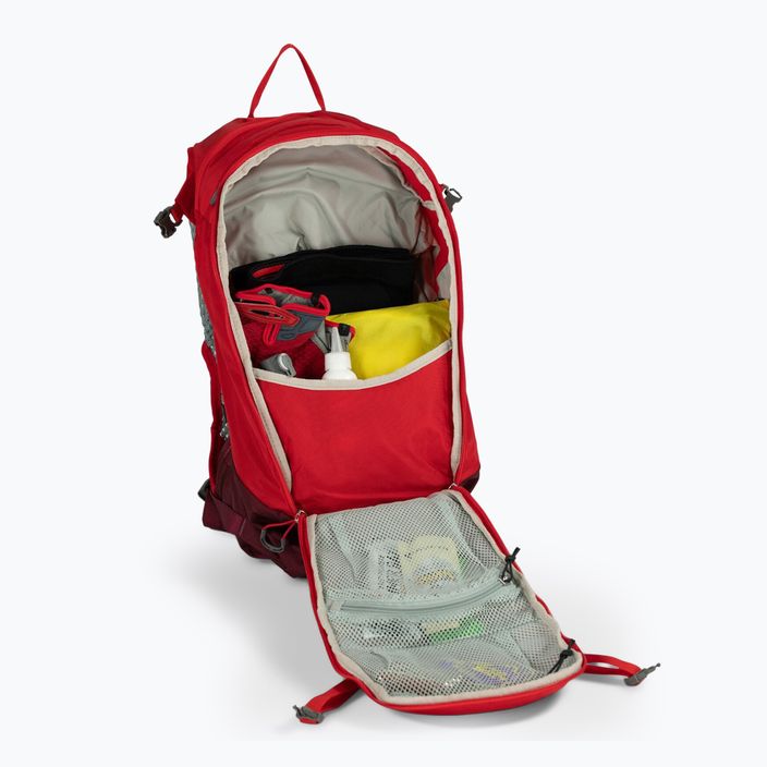 Rucsac de ciclism pentru bărbați Osprey Siskin 12 l z bukłakiem 2,5 l ultimate red 6