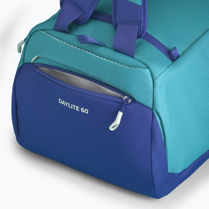 Geantă de călătorie Osprey Daylite Duffel 60 l blue spikemoss/alkaline 6