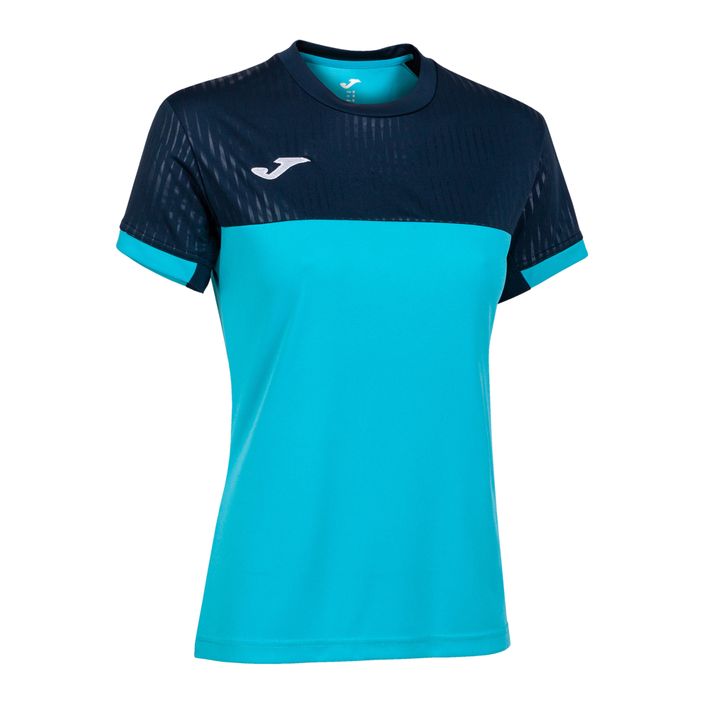 Tricou Joma Montreal SS fluor turquoise/navy 6