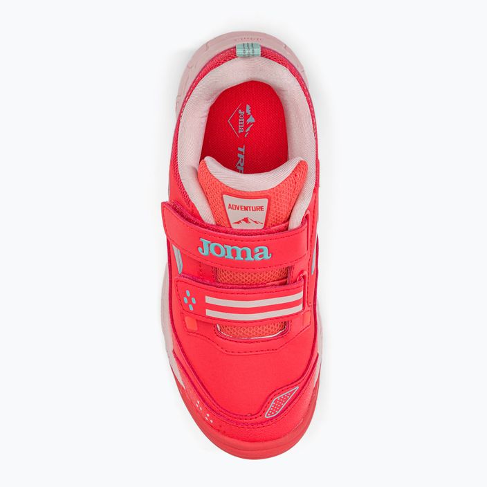 Joma J.Adventure 2210 portocaliu-roz pantofi de alergare pentru copii JADVW2210V 6