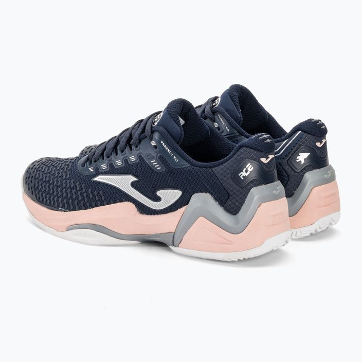 Joma T.Ace Padel pantofi de tenis pentru femei albastru marin și roz TACELS2303P 3