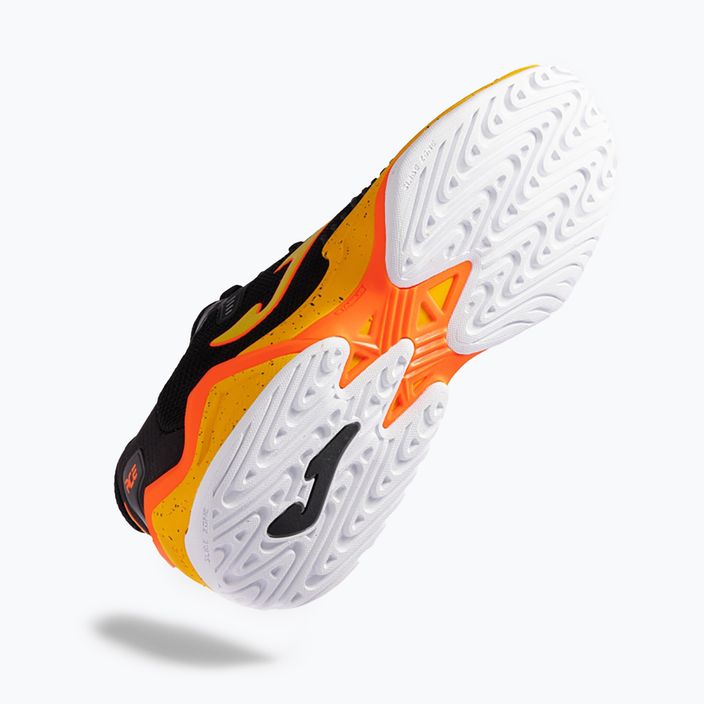 Joma T.Ace 2301 pantofi de tenis pentru bărbați negru și portocaliu TACES2301T 14