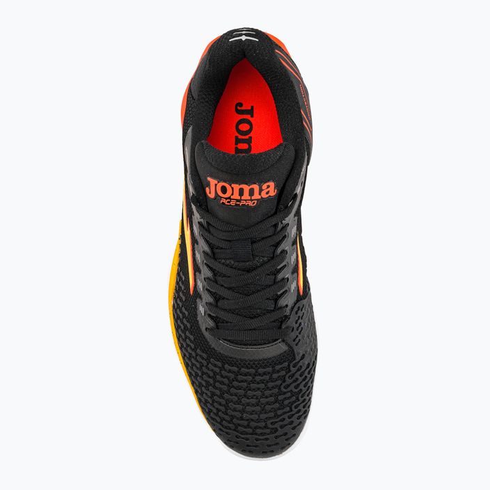 Joma T.Ace 2301 pantofi de tenis pentru bărbați negru și portocaliu TACES2301T 6