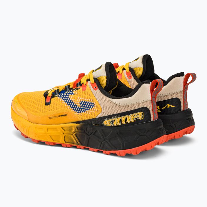 Joma Tk.Sima 2328 pantofi de alergare pentru bărbați galben și negru TKSIMS2328 3