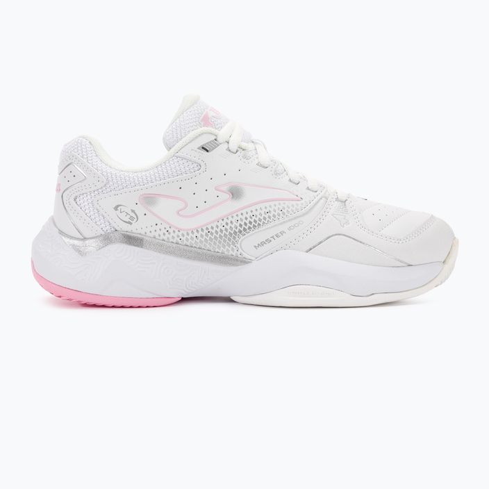 Pantofi de tenis pentru femei Joma T.Master 1000 Padel alb și roz 2