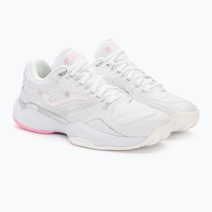 Pantofi de tenis pentru femei Joma T.Master 1000 Padel alb și roz 4