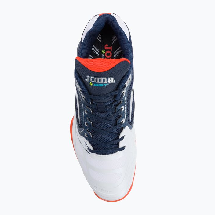 Joma T.Set Padel pantofi de tenis pentru bărbați albastru marin și alb TSETS2332P 6