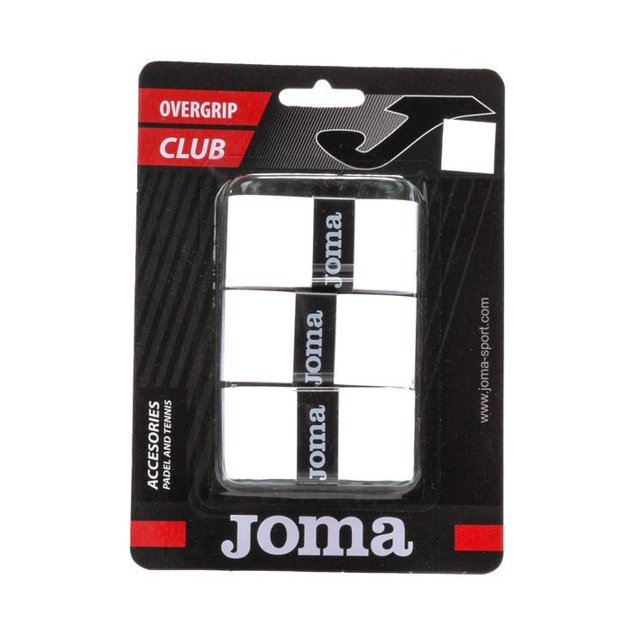 Joma Club Cuhsion rachete de tenis 3 buc. albe 400748.200 2