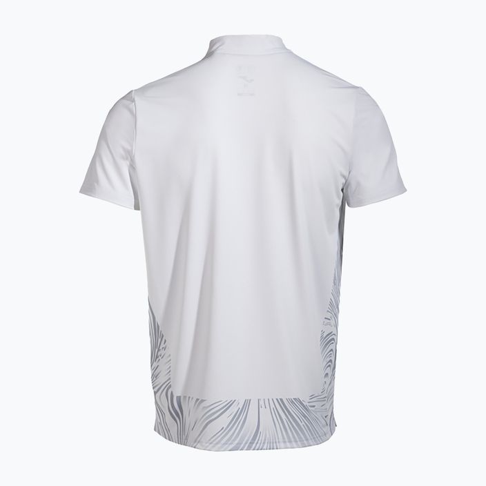 Tricou de tenis pentru bărbați Joma Challenge Polo alb 2