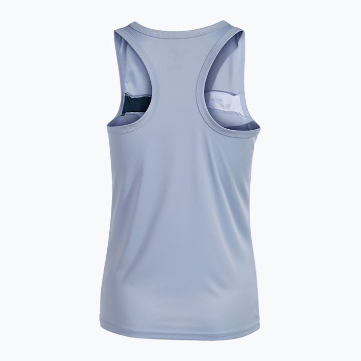 Tank top de tenis pentru femei  Joma Court Sleeveless sky blue/navy 2