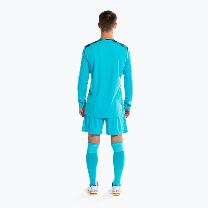 Joma Zamora VIII terquesa fluor terquesa goalkeeper kit 2