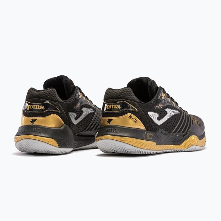 Joma T.Point pantofi de tenis pentru bărbați negru și auriu TPOINS2371P 12