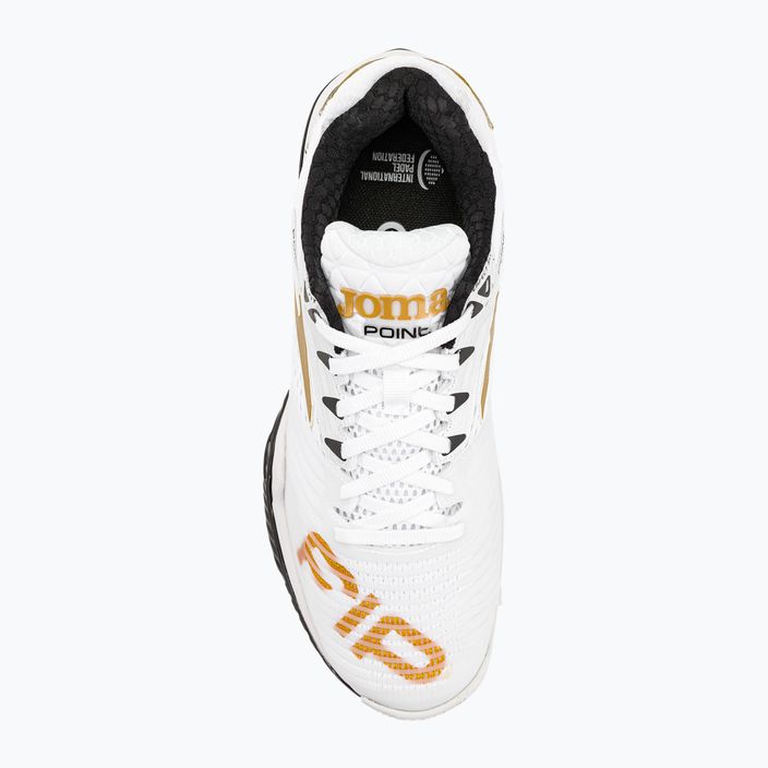 Pantofi de tenis pentru bărbați Joma Point alb/aur 6
