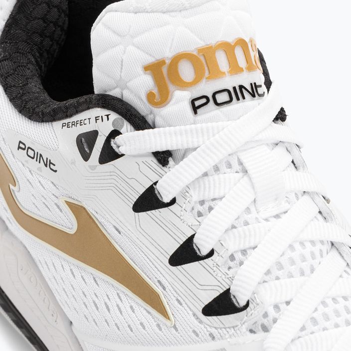 Pantofi de tenis pentru bărbați Joma Point alb/aur 8