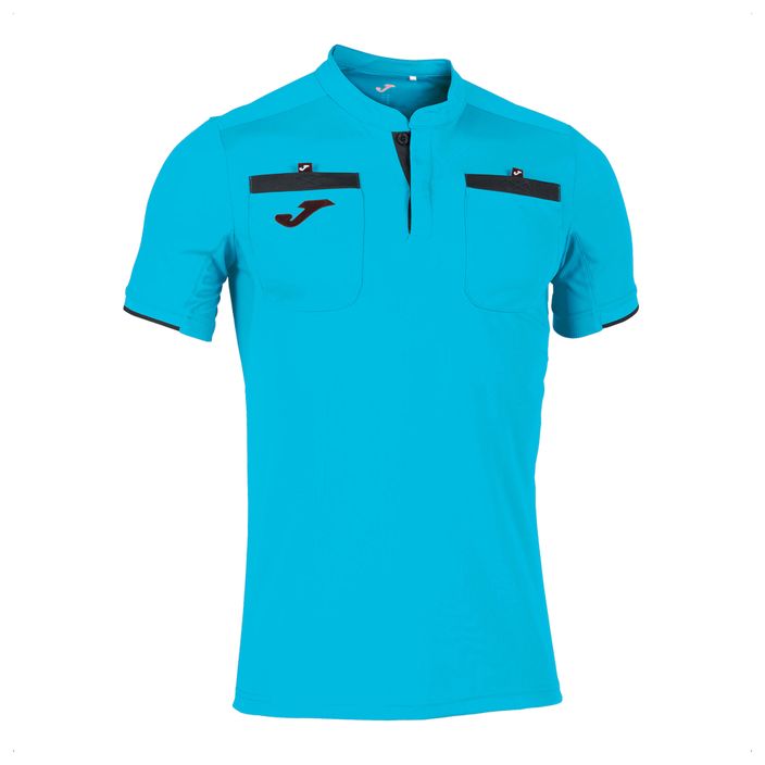 Tricou de fotbal pentru bărbați Joma Referee turquesa fluor 2
