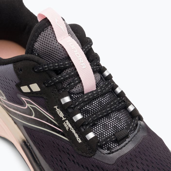 Pantofi de alergare pentru femei Joma Tundra negru/roz 8