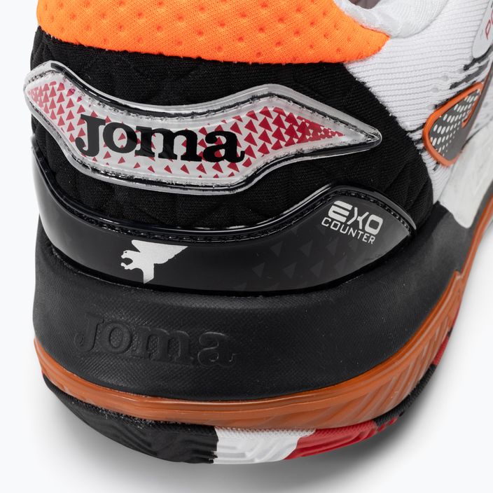 Pantofi de tenis pentru bărbați Joma Point alb/negru/portocaliu 9