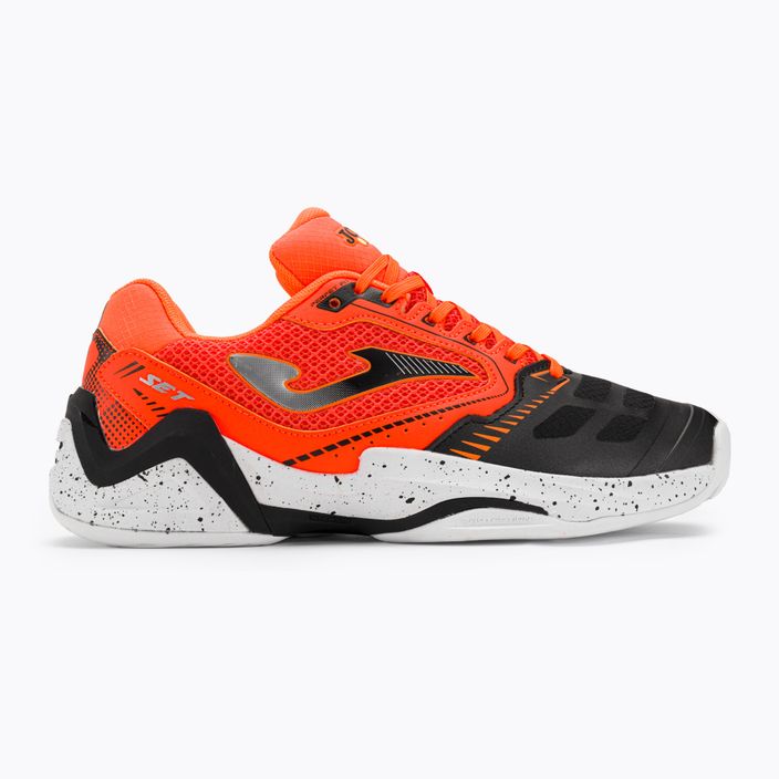 Pantofi de tenis pentru bărbați Joma Set AC portocaliu/negru 2