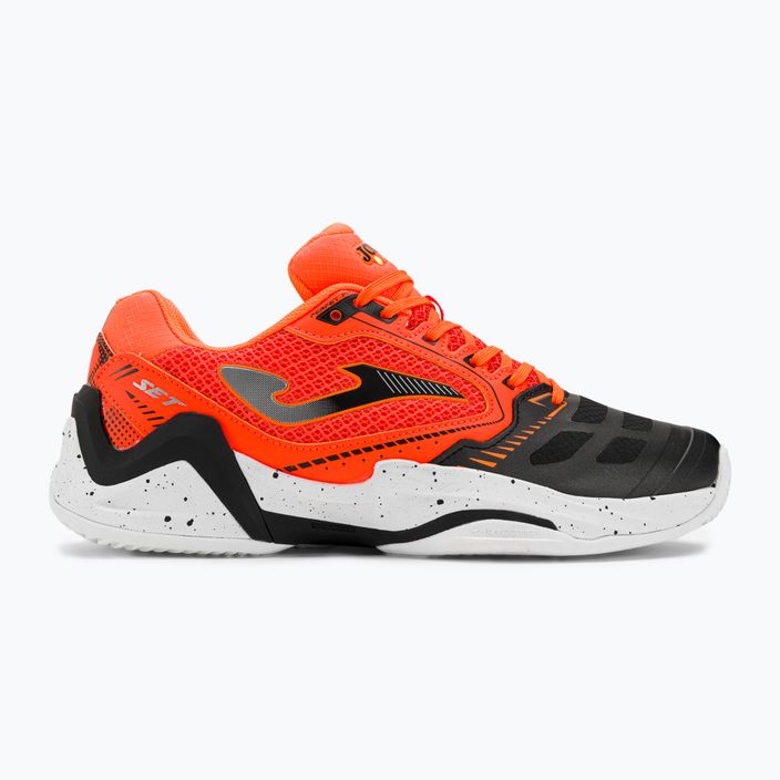 Pantofi de tenis pentru bărbați Joma Set portocaliu/negru 2