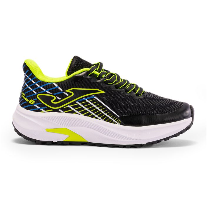 Încălțăminte de alergat pentru copii Joma Super Cross black/lemon fluor 2