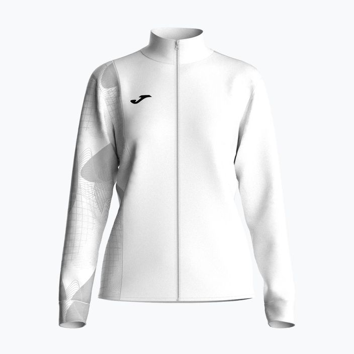 Bluză de tenis pentru femei Joma Challenge Full Zip white