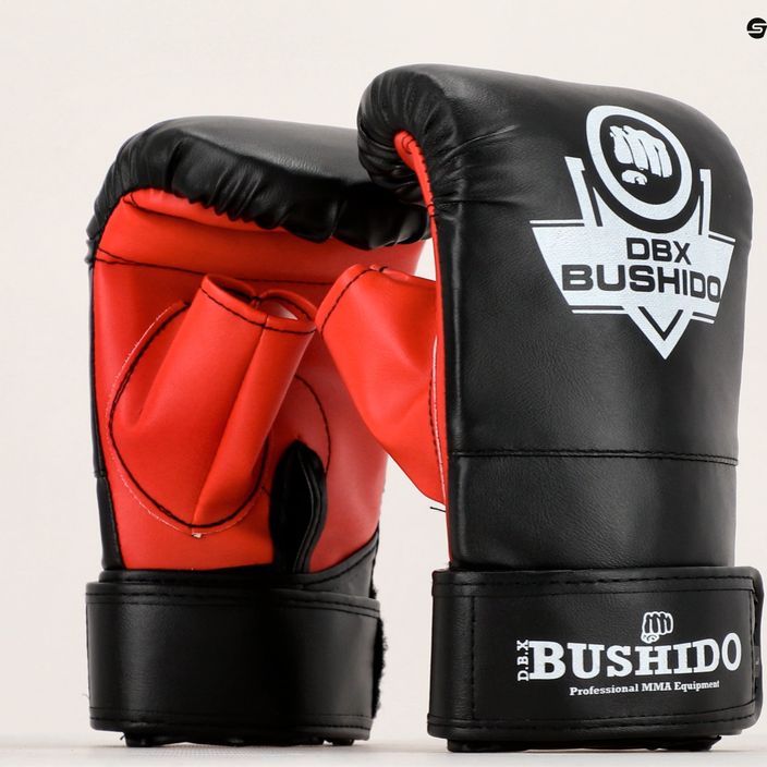Mănuși de antrenament pentru box Bushido, negru, Rp4 7