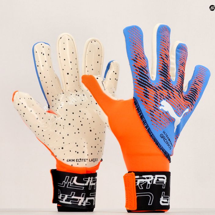 Mănuși de portar PUMA Ultra Ultimate1 NC ultra orange/blue glimmer 11