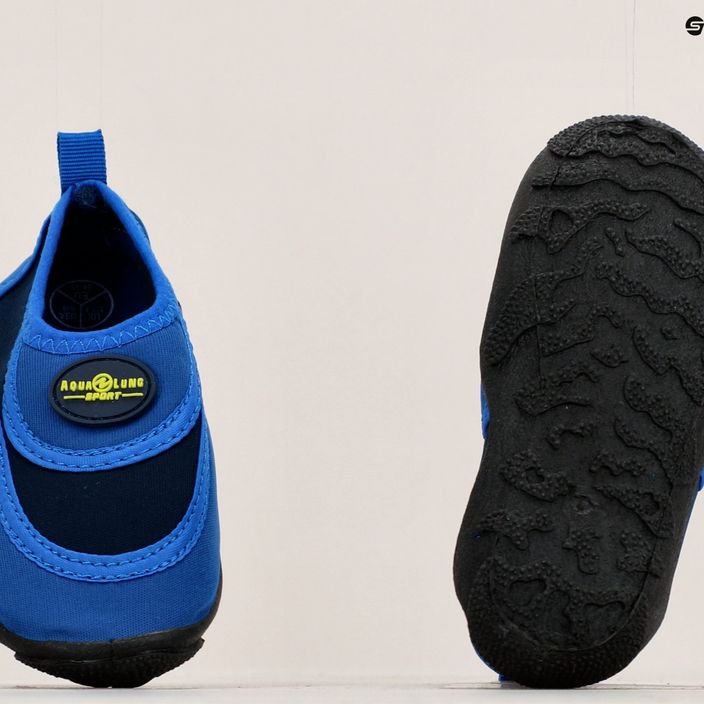 Pantofi de apă pentru copii Aqualung Beachwalker albastru marin FJ028420430 11