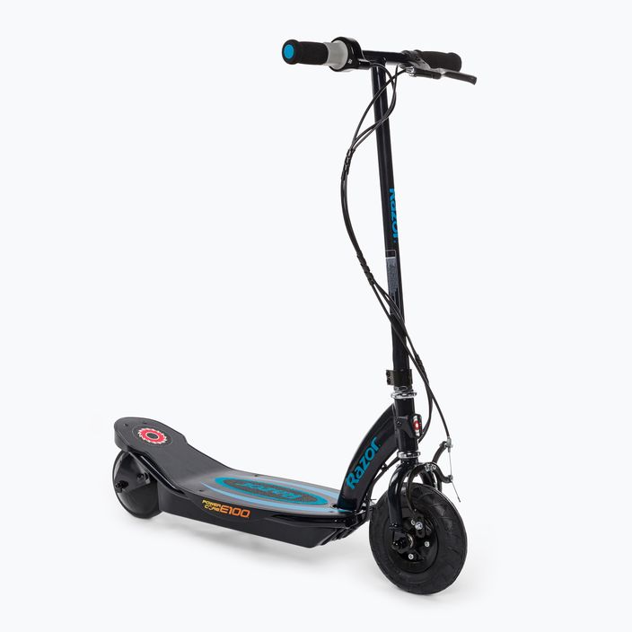 Razor E100 Powercore scuter electric pentru copii negru și albastru marin 13173843
