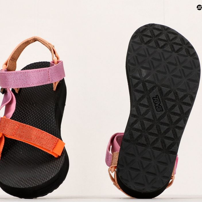 Sandale de drumeție pentru femei Teva Midform Universal roz/portocaliu 1090969 10