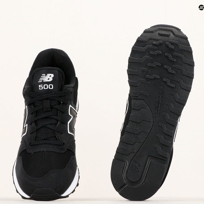 Pantofi New Balance bărbați GM500V2 negru / alb 12