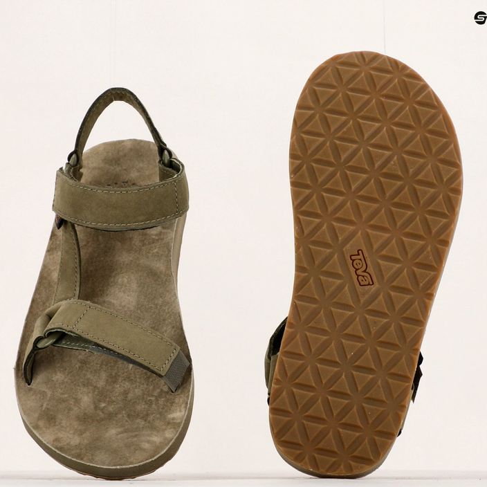 Sandale de drumeție Teva Original Universal Leather burnt olive pentru bărbați 10