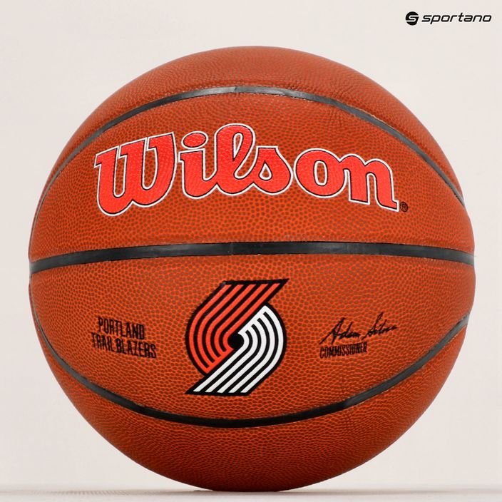 Wilson NBA NBA Team Alliance Portland Trail Blazers baschet maro WTB3100XBPOR 6