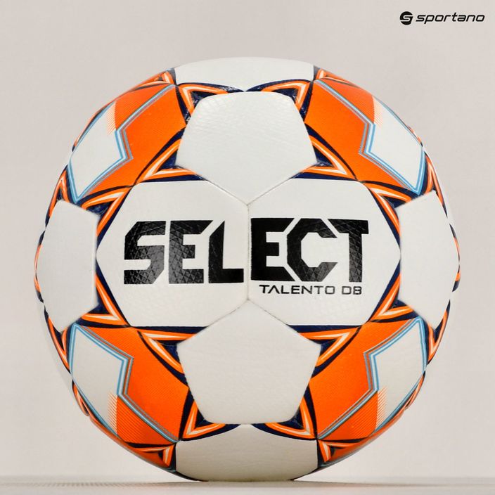 Selectați Talento DB V22 fotbal alb 130002 5
