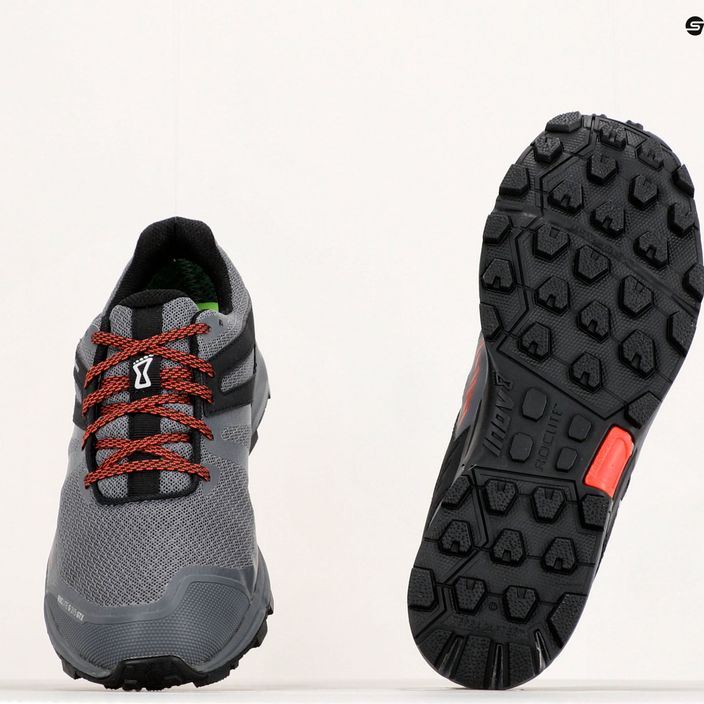 Pantofi de alergare pentru bărbați Inov-8 Roclite G 315 GTX V2 gri/negru/roșu 20