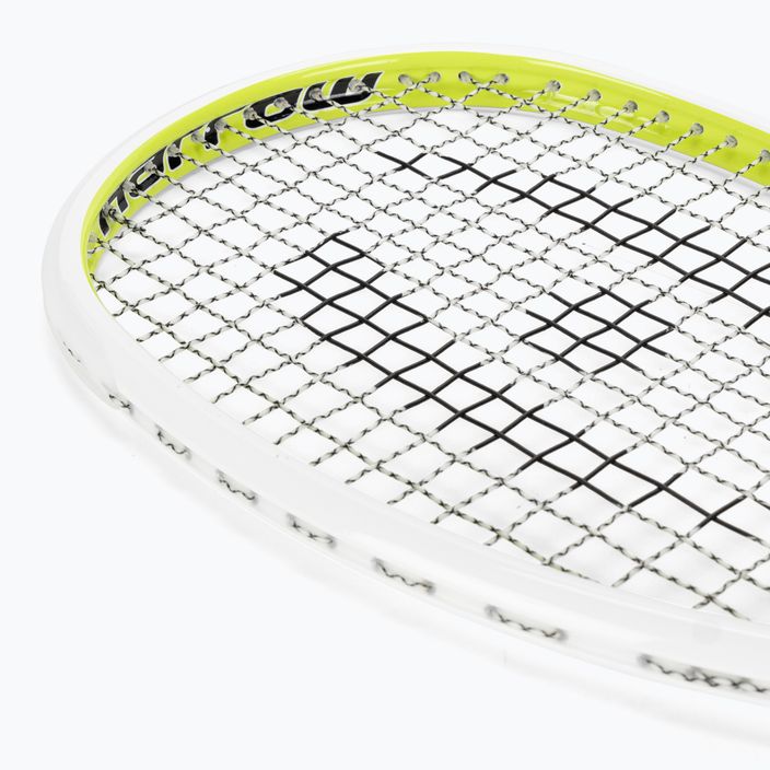 Rachetă de squash Harrow Vapor 115 Raneem El Welily Signature white/lime 5