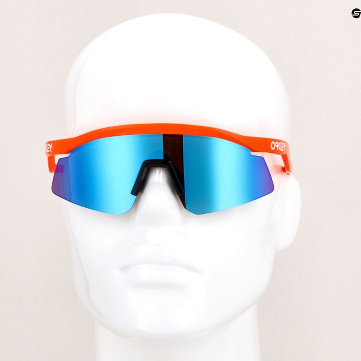 Ochelari de soare Oakley Hydra neon portocaliu/prismă safir 14