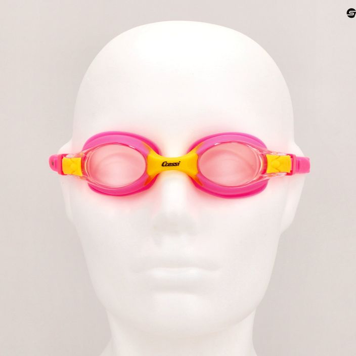 Ochelari de înot pentru copii Cressi Dolphin 2.0 roz USG010203G 7