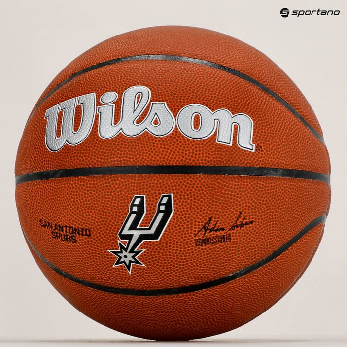 Wilson NBA NBA Team Alliance San Antonio Spurs baschet maro WTB3100XBSAN 6