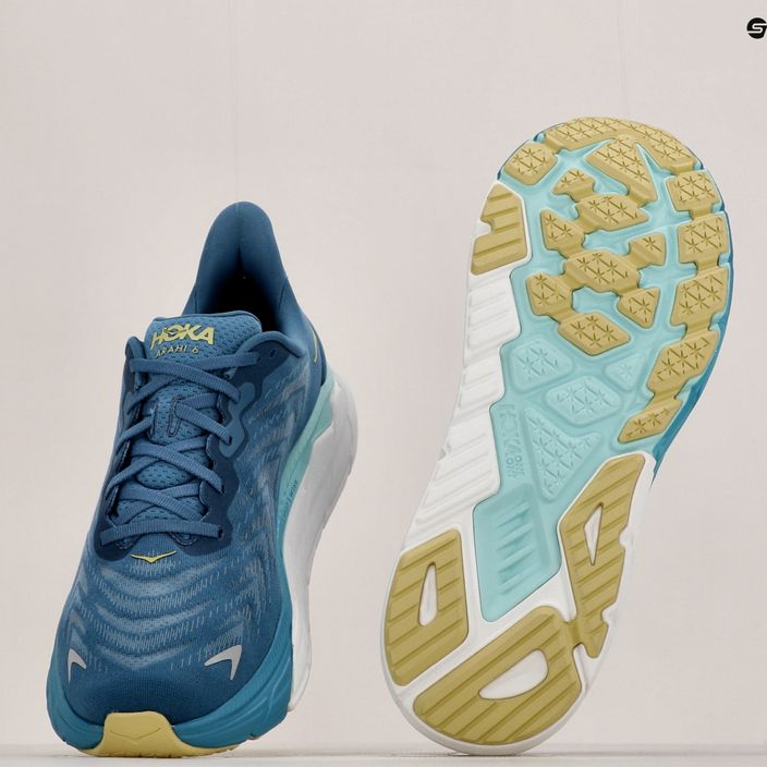 Pantofi de alergare pentru bărbați HOKA Arahi 6 bluesteel/sunlit ocean 20