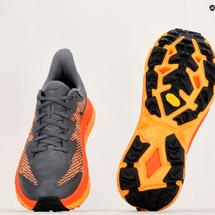 Pantofi de alergare pentru bărbați HOKA Mafate Speed 4 castlerock/negru 21