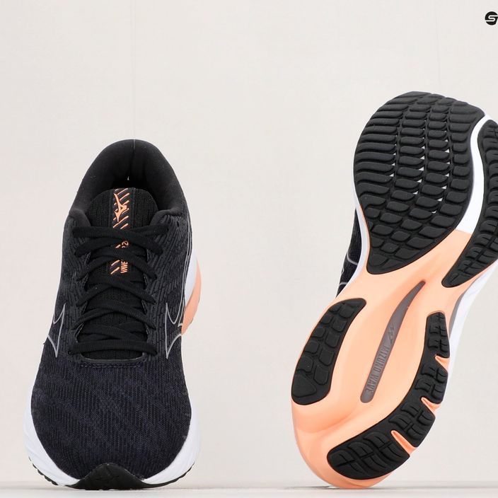 Pantofi de alergare pentru femei Mizuno Wave Rider 26 odyssey gray/quicksilver/salmon 12