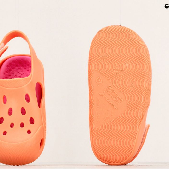 Sandale RIDER Comfy Baby portocaliu/roz 14